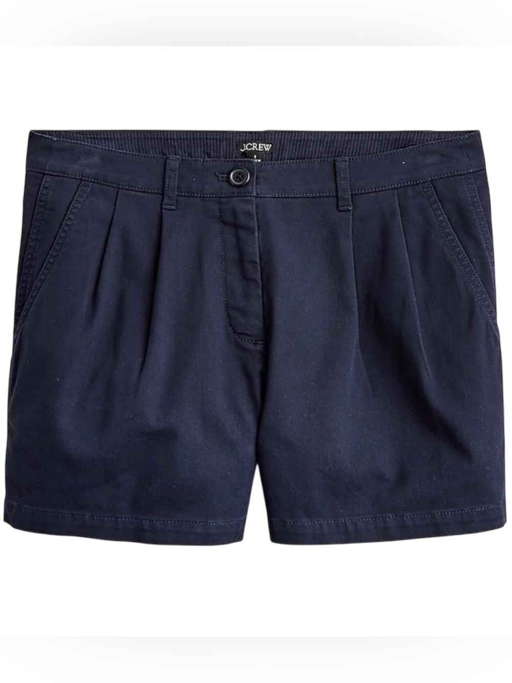 J. Crew 3" Chino Pleated Women's Shorts